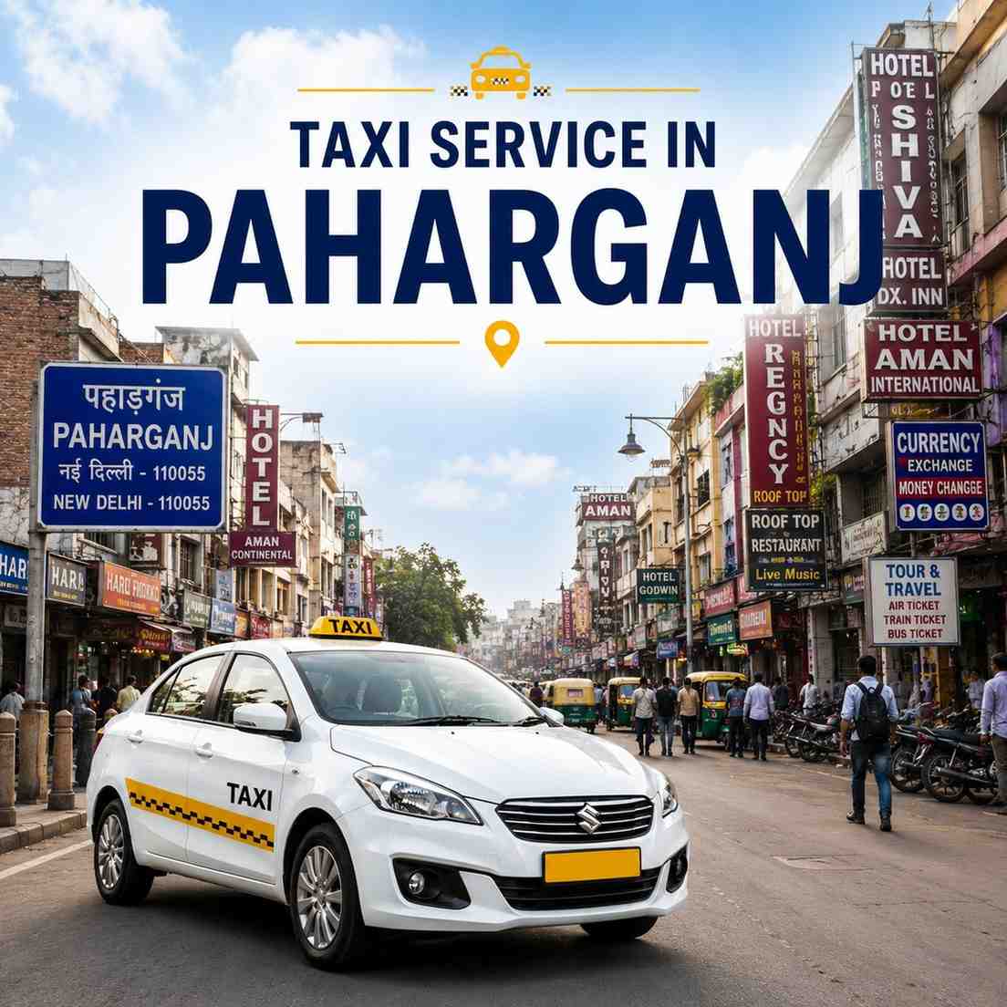 Taxi Service in Paharganj