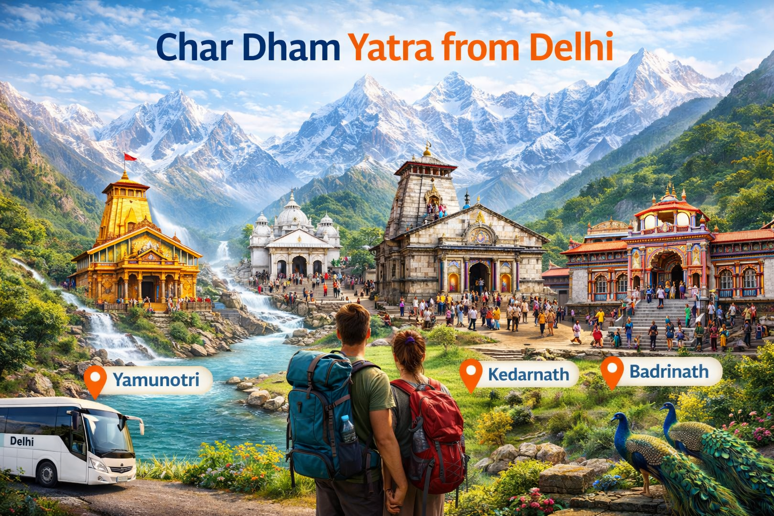 Char Dham Yatra from Delhi